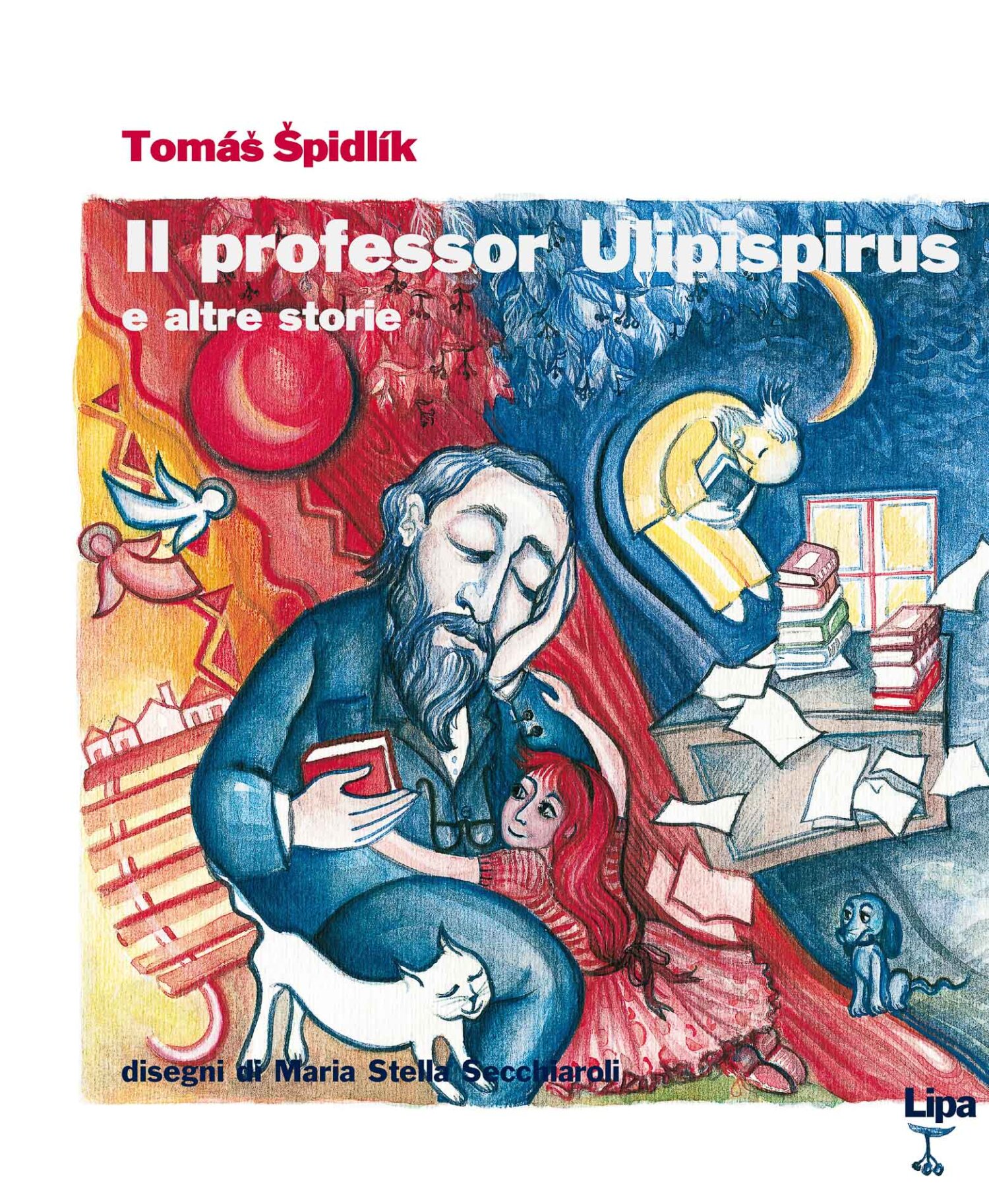 Copertina del libro "Il professor Ulipispirus" di Tomas Spidlik